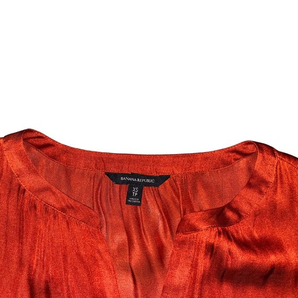 Banana Republic Satin Blouse - Picture 2 of 2